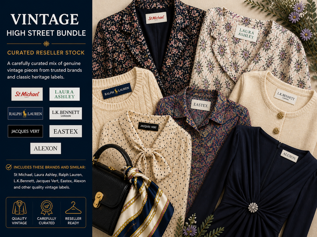 Vintage Clothing Bundle – Curated Reseller Stock