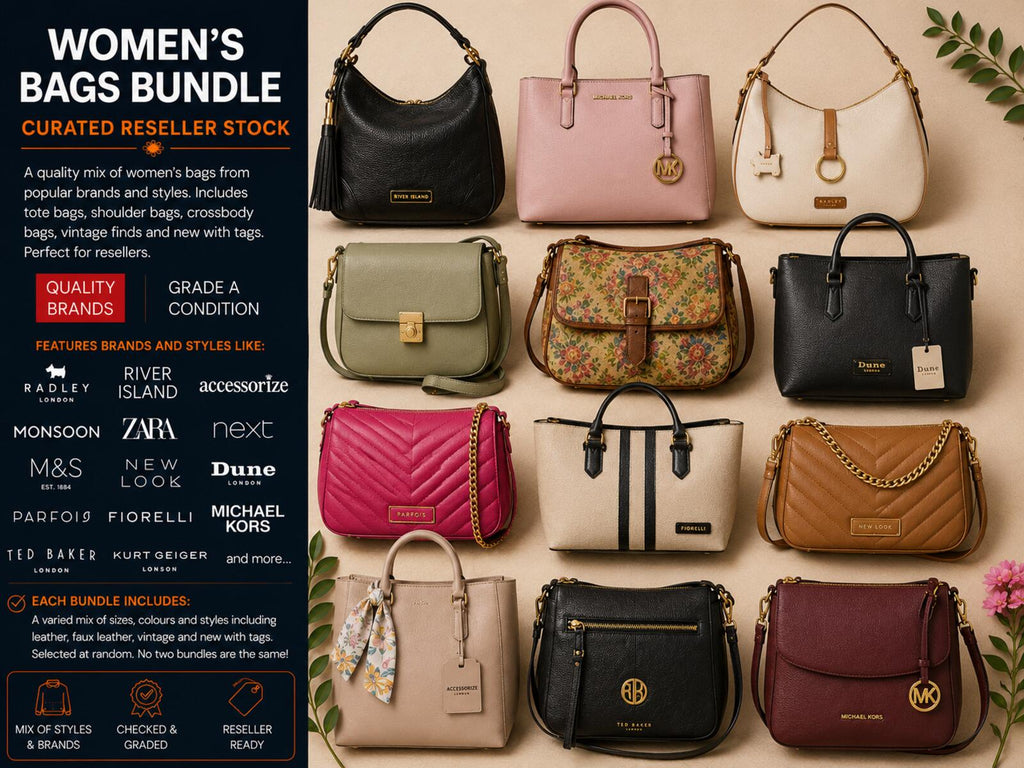 Women’s Bags Bundle – Mixed Brands Reseller Stock
