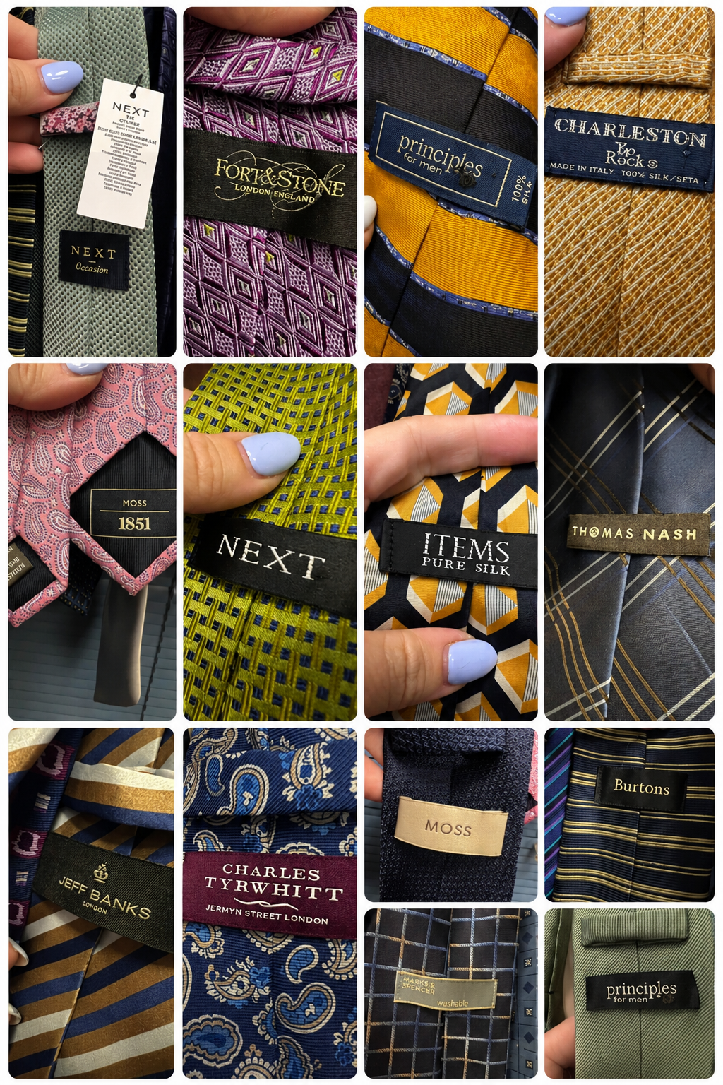 Men’s Tie Bundles – Mixed Brands, Premium & Vintage Styles