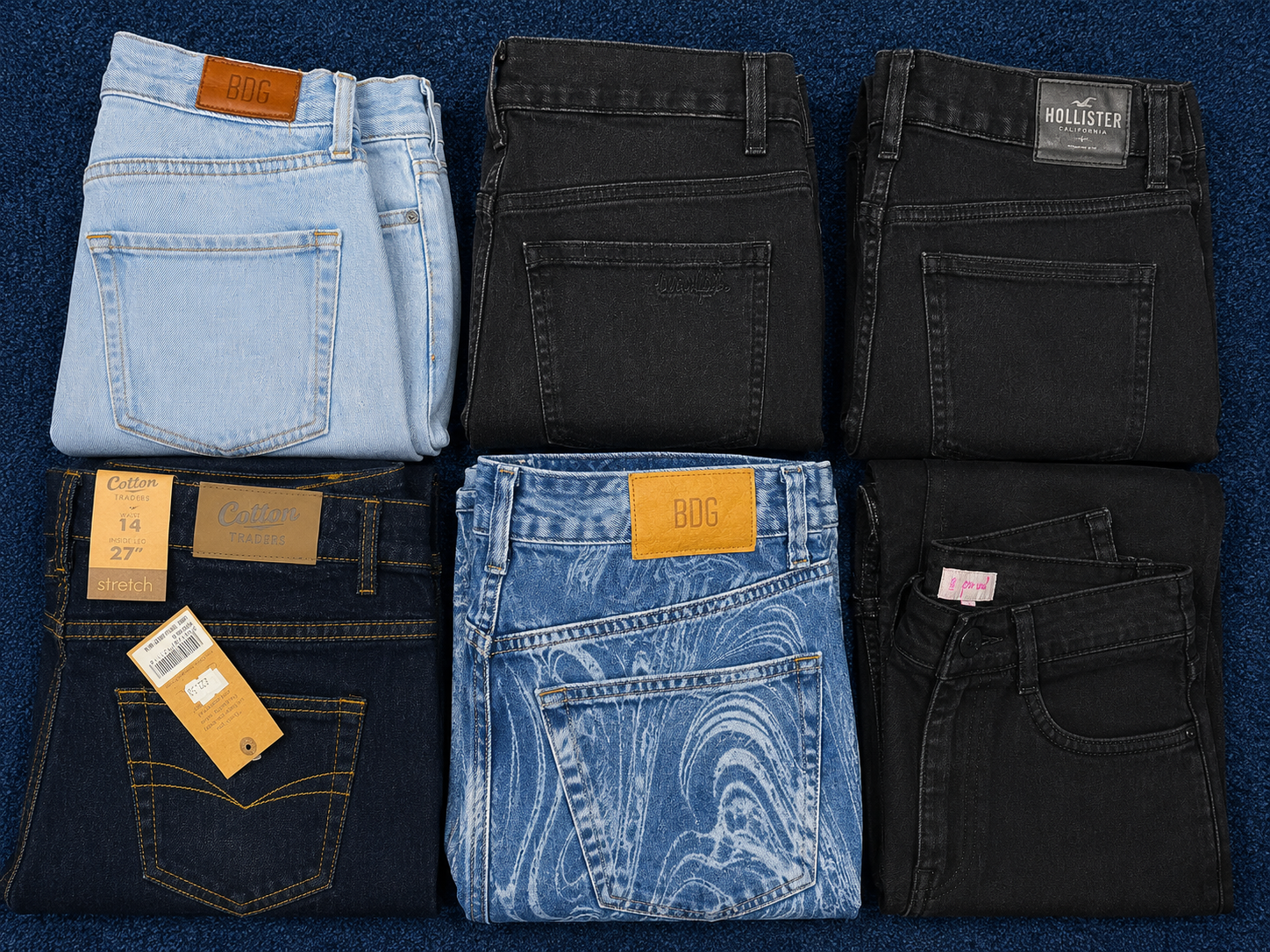 Women’s Jeans Bundle – Mixed Brands Reseller Stock