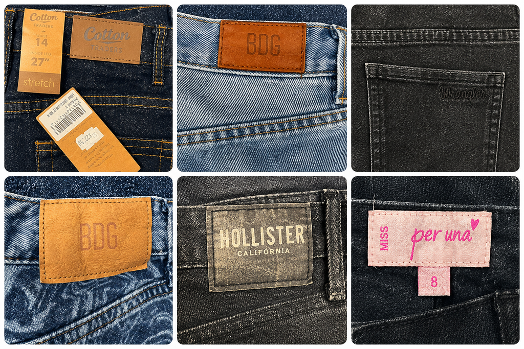 Women’s Jeans Bundle – Mixed Brands Reseller Stock